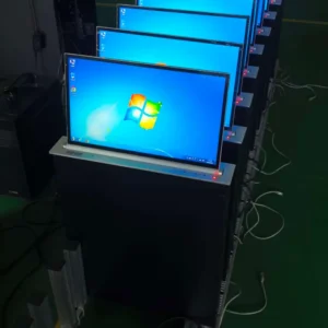 conference elevator with screen but no microphone 08